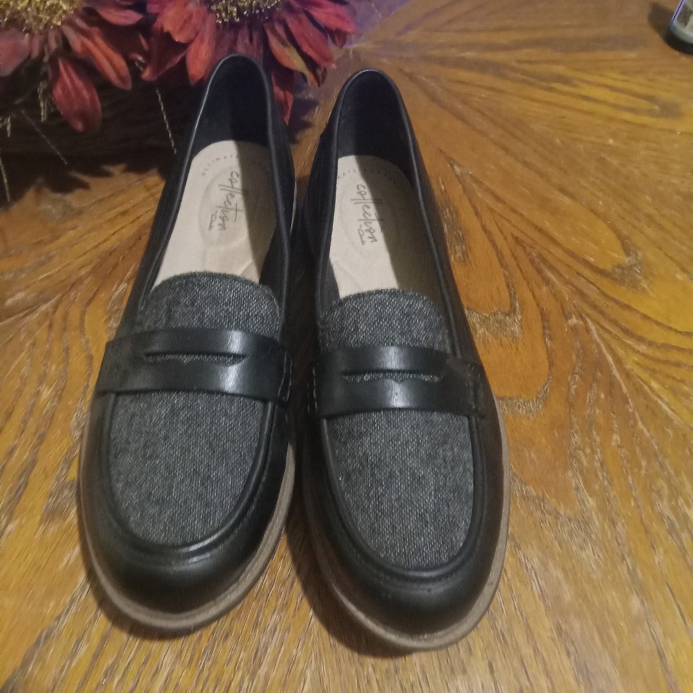 Clark's Westlynn Penny Loafers tweed dark academia menswear